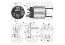 Magneetschakelaar, startmotor