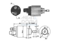 Magneetschakelaar, startmotor