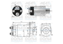 Magneetschakelaar, startmotor