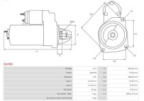 Startmotor / Starter