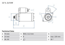 Startmotor / Starter