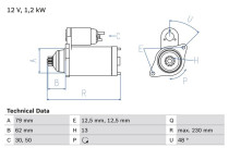 STARTMOTOR AUDI A3 2013-