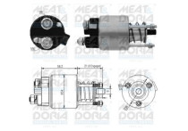 Magneetschakelaar, startmotor