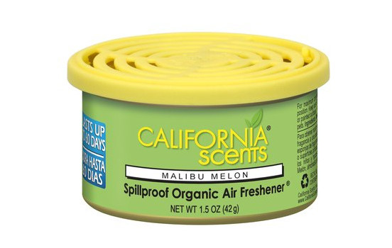 California Scents Désodorisant Malibu Melon Canette 42gr