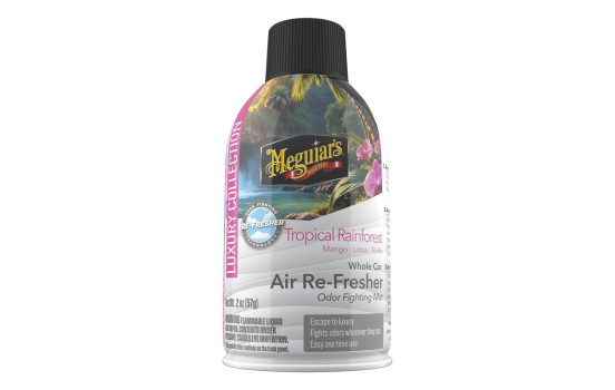 Désodorisant pour voiture Meguiar's Tropical Rainforest, aérosol 57 g