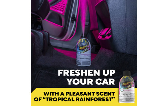 Désodorisant pour voiture Meguiar's Tropical Rainforest, aérosol 57 g, Image 5