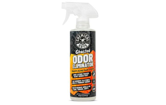 Éliminateur complet d'odeurs pour intérieur de véhicule Chemical Guys Ghosted (473 ml)