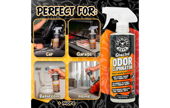 Éliminateur complet d'odeurs pour intérieur de véhicule Chemical Guys Ghosted (473 ml), Image 5