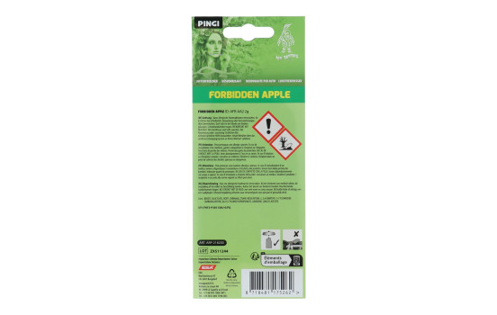 Pingi Désodorisant Air Tattoos Pomme Interdite, Image 3