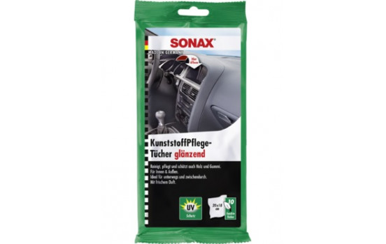 Chiffons d'entretien en plastique Sonax, 10 pièces