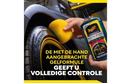 Gel lustrant pour pneus et garnitures Meguiar's Ultimate Insane Shine 473 ml, Image 8