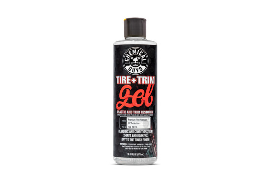 Gel pour pneus et garnitures Chemical Guys pour plastique et caoutchouc (473 ml)