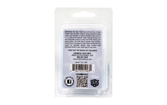 Barre d'argile grise Chemical Guys (moyenne) (100 g), Image 3