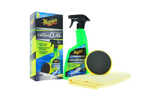 Kit d'argile synthétique en céramique hybride Meguiars
