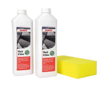 Ensemble de shampoing Sonax Wash & Shine