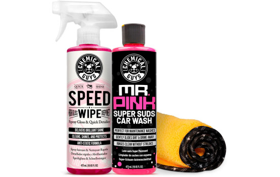Kit essentiel de nettoyage automobile Chemical Guys Speed Shine (3 produits), Image 2