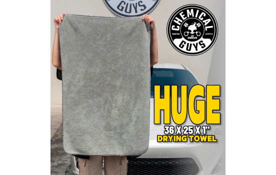 Serviette de séchage en microfibre Woolly Mammoth de Chemical Guys - 36 x 25 po, Image 3