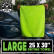 Serviette de séchage ultra-douce Chemical Guys Speed Mammoth Ultimate - Vert fluo 25 x 30 po, Vignette 2