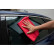 Serviette en microfibre gaufrée pour vitres et fenêtres Chemical Guys - Rouge 24 x 16 po, Vignette 3