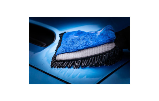 Gant de lavage en microfibre Nuke Guys 3 Way Wonder bleu, Image 3