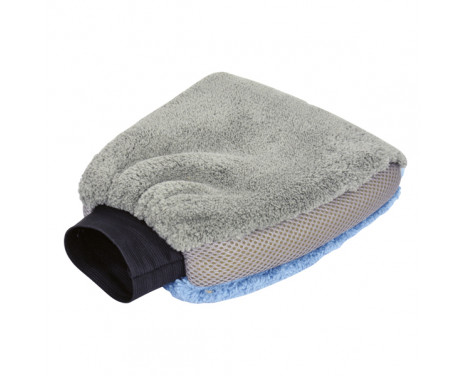 Protecton Gant de lavage de voiture en microfibre bicolore, Image 2