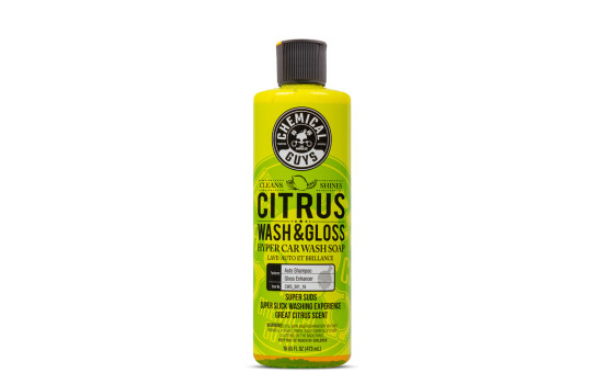 Nettoyant concentré pour voiture Chemical Guys Citrus Wash & Gloss (473 ml)