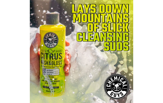 Nettoyant concentré pour voiture Chemical Guys Citrus Wash & Gloss (473 ml), Image 4