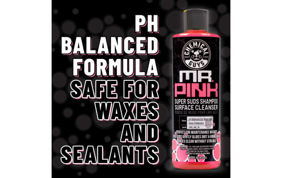 Shampoing et savon nettoyant de surface de qualité supérieure Mr. Pink de Chemical Guys (473 ml), Image 3