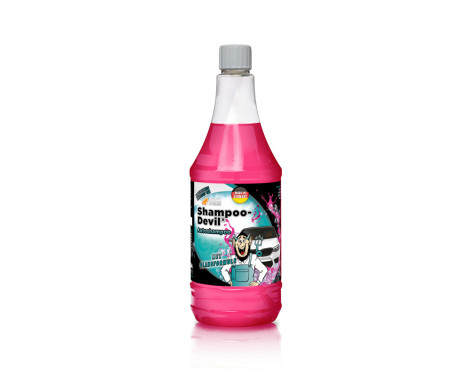 Shampoo-Teufel - Shampoing pour lave-auto - Rose - 1000 ml - avec formule brillante
