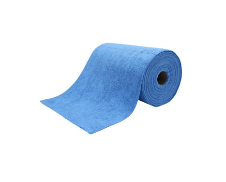 Chiffon de nettoyage en rouleau 75 pièces Bleu