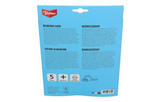 Chiffons en microfibre Valma, lot de 5, Image 6