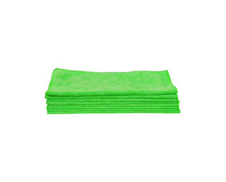 Chiffons en microfibres résistants 10 pièces Vert, Image 2