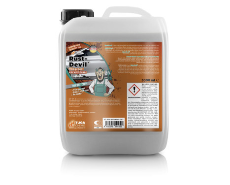 Tuga Chemie Tugarex Rust-Devil Fly Décapant Antirouille - 5000 ml