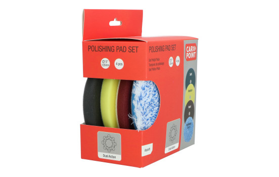 Kit de 4 tampons de polissage Carpoint 125 mm/5", Image 7