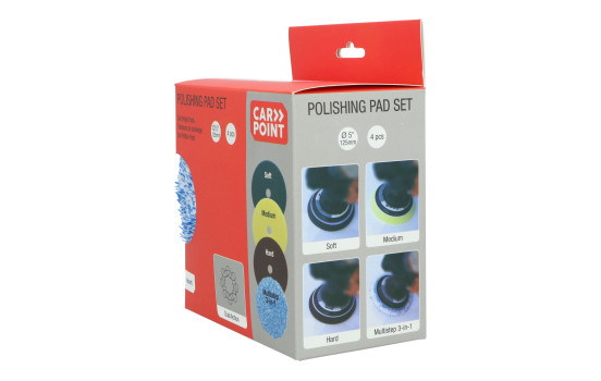 Kit de 4 tampons de polissage Carpoint 125 mm/5", Image 8