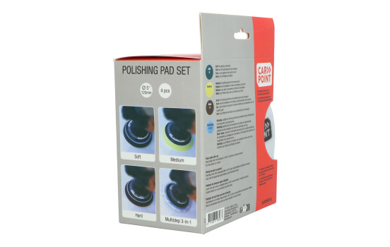 Kit de 4 tampons de polissage Carpoint 125 mm/5", Image 9