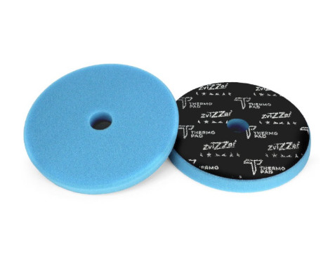 Tampon de polissage ZviZZer Thermo Trapez Bleu Prédécoupé - 90 mm