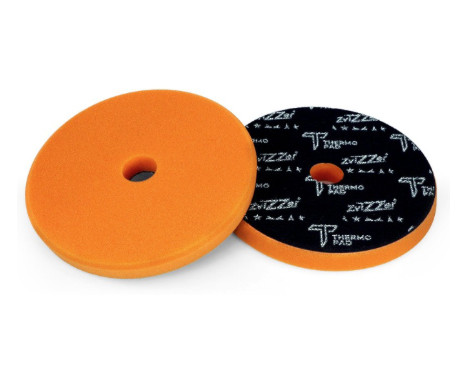 Tampon de polissage ZviZZer Thermo Trapez Orange Coupe moyenne 140 mm