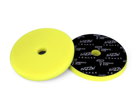 Tampon de polissage ZviZZer Thermo Trapézoïdal Jaune à coupe fine - 160 mm