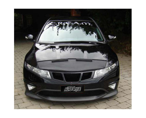 Bra de Capot Protège Honda Civic 3/5 portes 2006- noir, Image 2