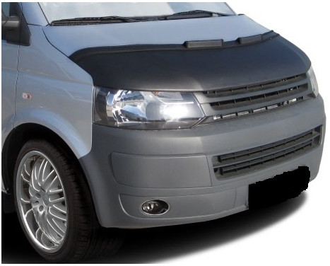 Bra de Capot Volkswagen Transporter T5 facelift 2010- noir