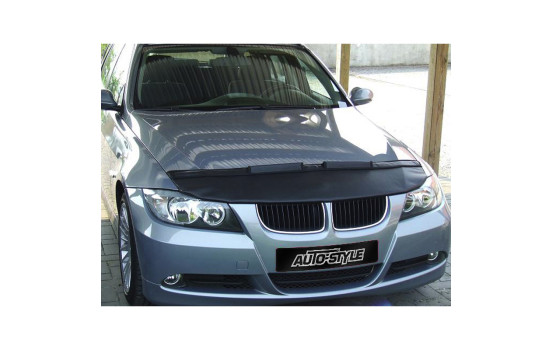 Déflecteur de Bra de Capot BMW Serie 3 E90 / E91 / E92 berline 2005-2008 noir, Image 2