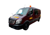 Protection de capot unidirectionnelle (protection contre les éclats de pierre) adaptée au Mercedes Sprinter W906 Facel