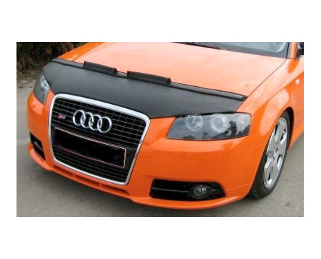 Protège Bra de Capot Audi A3 8P 2005-2008 noir (grille à cadre unique)