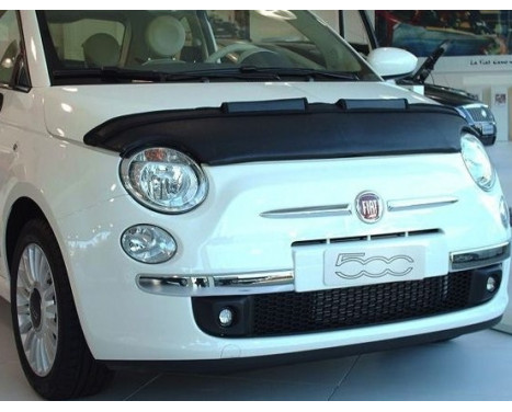 Protège Bra de Capot Fiat 500 2007- noir