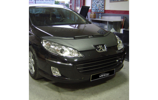 Protège Bra de Capot Peugeot 407 2004-2008 noir, Image 2