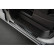 Seuils de porte en acier inoxydable noir brillant sur mesure pour Volkswagen Multivan T7 2021- 'Hybrid' - 4 piè, Vignette 2