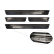 Seuils de portes Inox noirs adaptables pour Nissan Qashqai III 2021- - 'Special Edition' - 4 pièces, Vignette 5