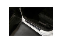 Garnitures de seuil de porte universelles Avisa « Shadow Premium » en aluminium/noir - 2 pièces -