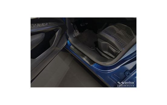 Moulures de seuil de porte en acier inoxydable Avisa adaptées à la Peugeot 3008 III 2024-